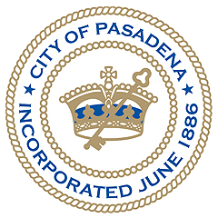 city seal of Pasadena, CA